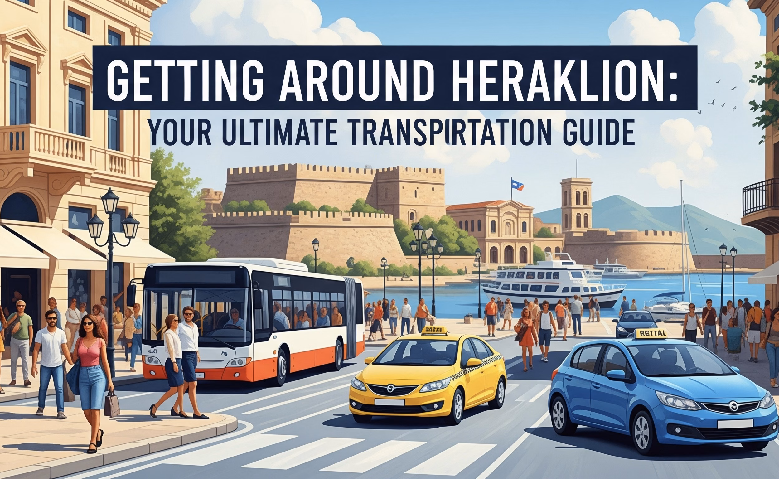Getting Around Heraklion, Your Ultimate Transportation Guide Getting Around Heraklion: Your Ultimate Transportation Guide
