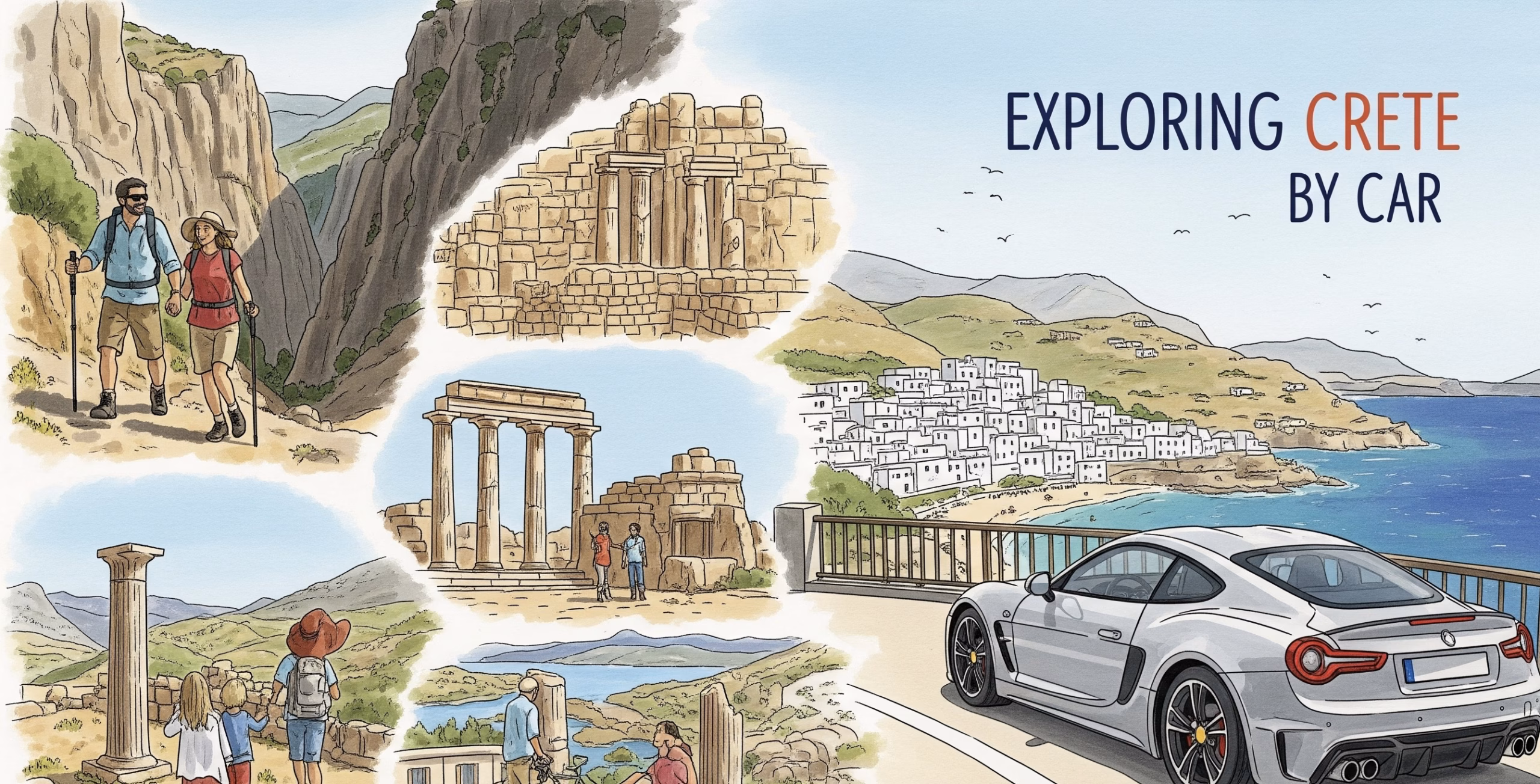 Best Car Rentals at Heraklion Airport, Exploring Crete by Car