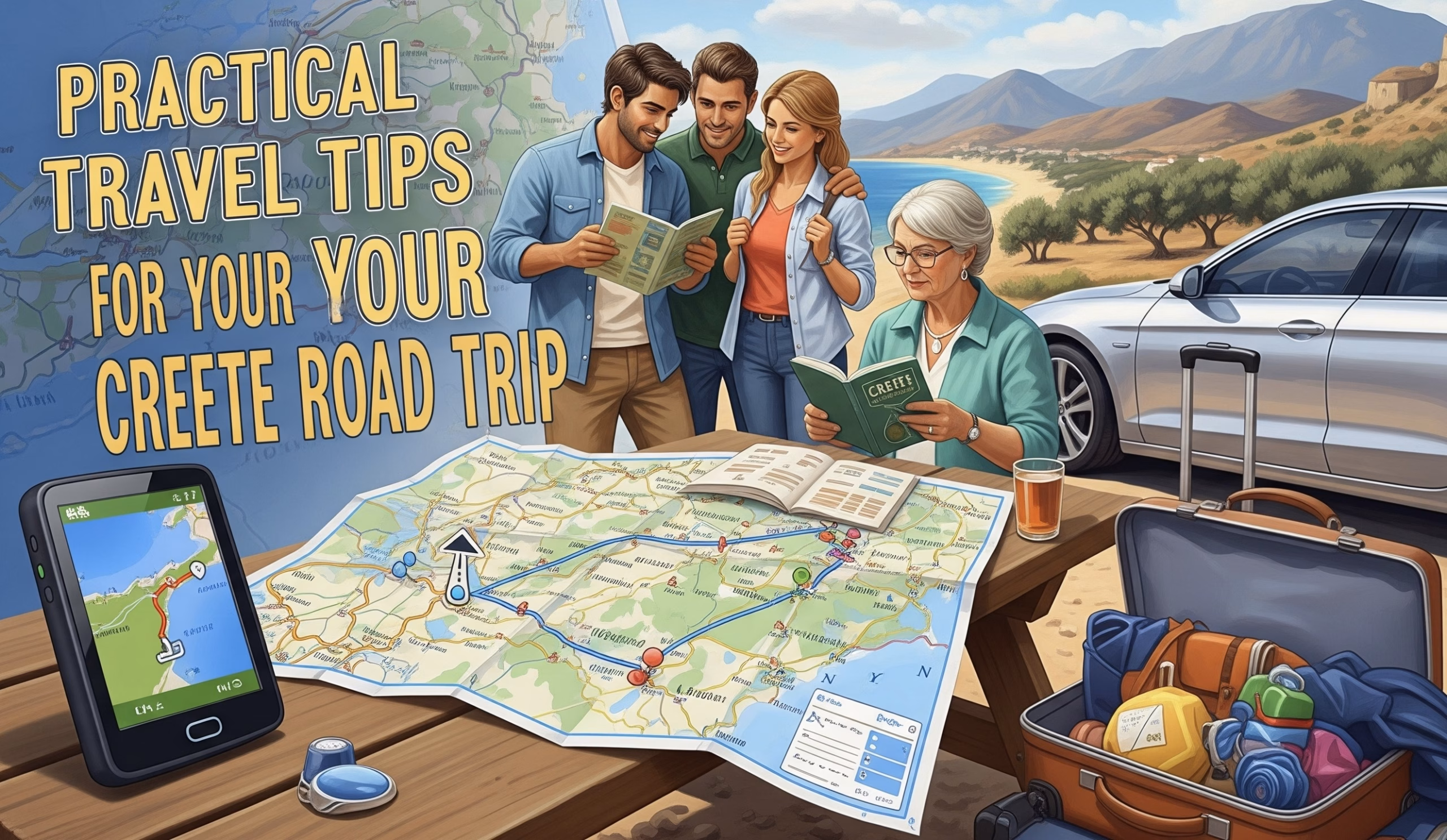 Best Car Rentals at Heraklion Airport, Practical Travel Tips for Your Crete Road Trip